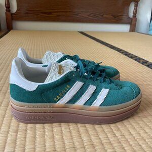 NWT Adidas Gazelle Bold in Green